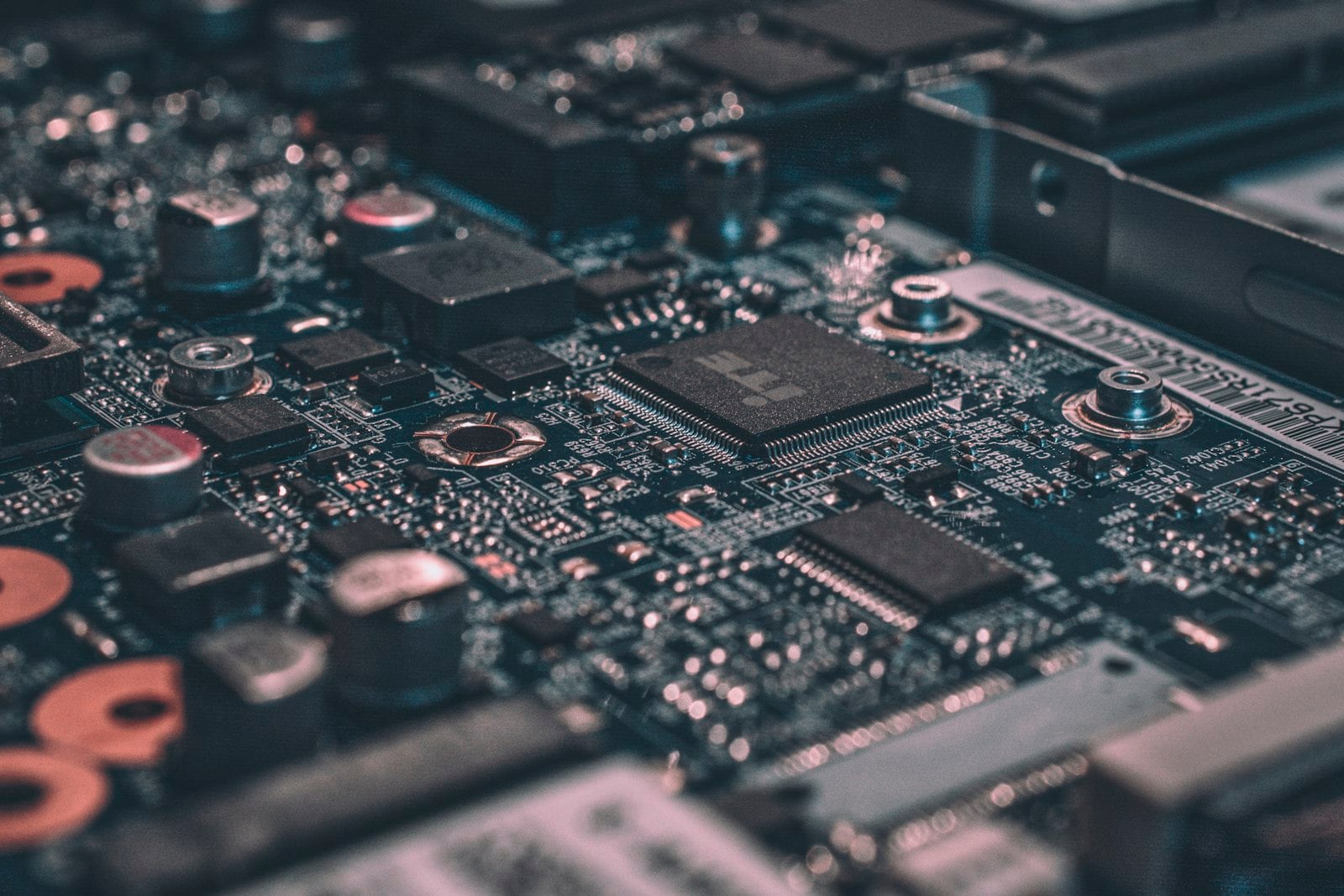 Circuit board representing AI and intelligent systems — Derry Digital AI consultancy